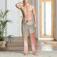 thumbnail image 2 of Sikiie Abstract Marble Texture Pajama Pants Men, PJ Bottoms, Sleep & Lounge Pants-X-Large, 2 of 6