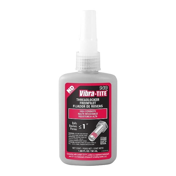 Vibra-Tite High-Strength Threadlocker,1.6907 fl oz 14050