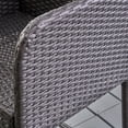 thumbnail image 5 of Outdoor 38 Inch Wicker Barstool, Grey, 5 of 7
