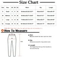 thumbnail image 2 of HAPIMO Women's High Waist Straight Leg Pants Loose Flared Pants for Girls Casual Trousers Stretch Spring Workout Fall Business Side Split Sweatpants Teens Black L, 2 of 5
