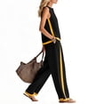 thumbnail image 6 of 2 Piece Lounge Sets for Women Summer Airport Travel Outfit 2026 Casual Matching Spring Clothes Track Sweat Suits Black M, 6 of 9