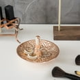 thumbnail image 5 of Decorative White Ceramic Ring Tray for Jewelry, Ring Cone and Trinket Tray with Raised Heart Design, 5 of 7