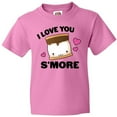 thumbnail image 3 of Inktastic Valentines Day I Love You S'more with Pink Hearts Youth T-Shirt, 3 of 5