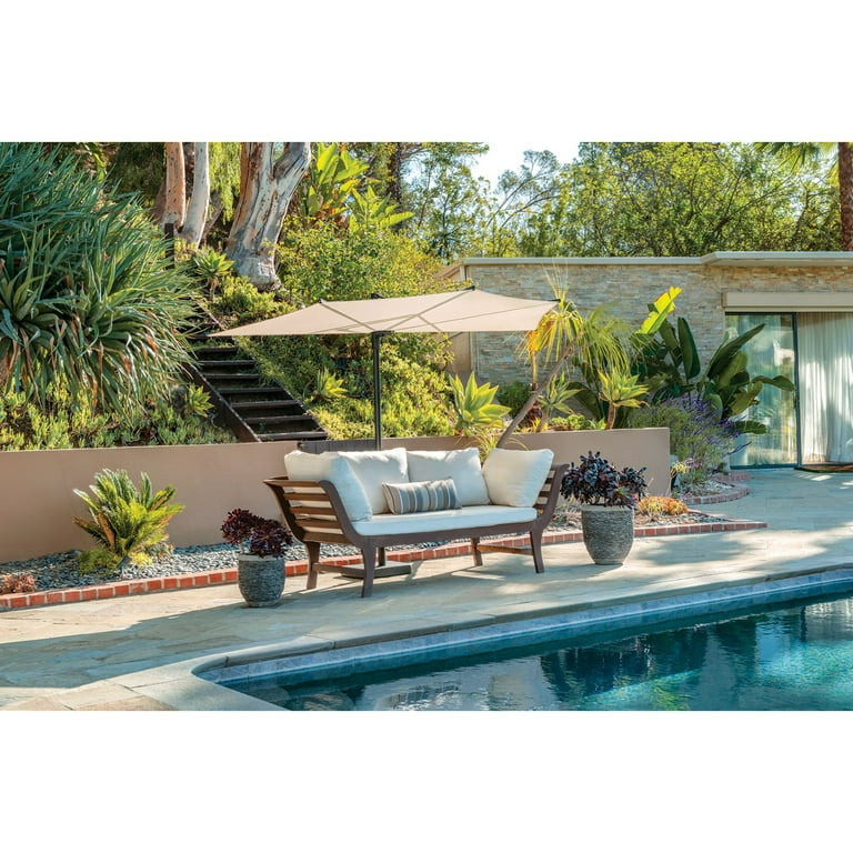 coral coast 9 ft deluxe auto tilt patio umbrella Best Selection Tilt Patio Umbrellas - Galtech 9 FT Deluxe Auto Tilt  featuring Sunbrella