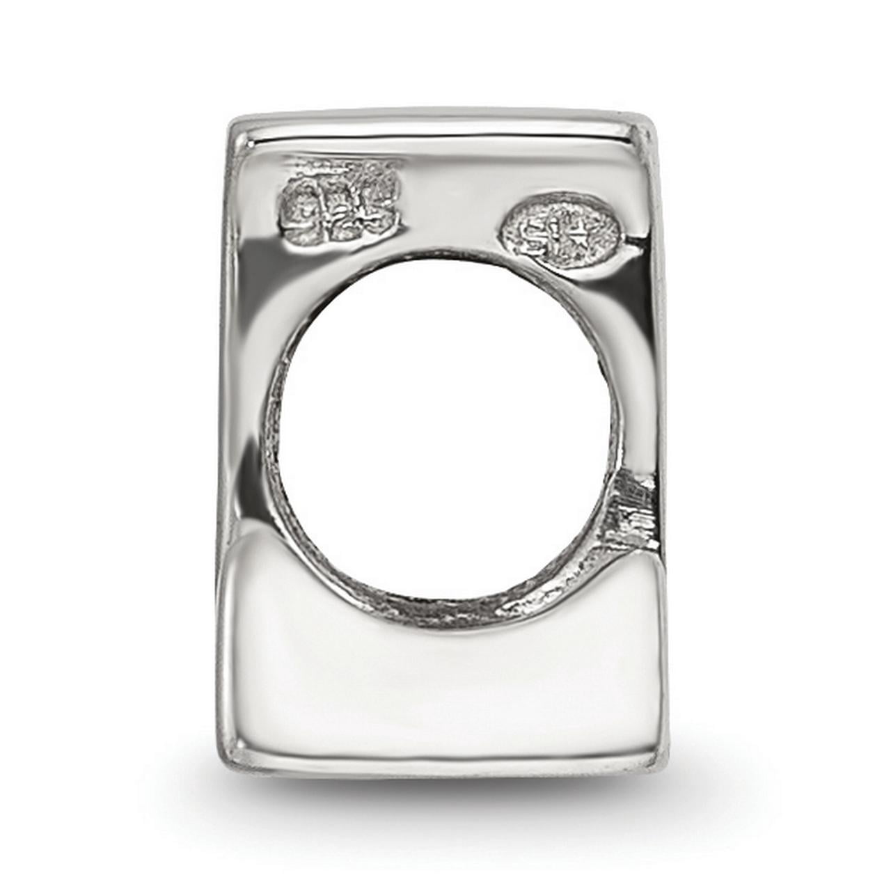 Reflection Beads Sterling Silver Reflections Letter L Bead