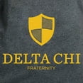 thumbnail image 3 of CafePress - Delta Chi Vertical Yellow Logo T Shirt - Women's Traditional Fit Dark T-Shirt, 3 of 4