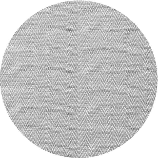Ahgly Company Machine Washable Indoor Square Transitional Gunmetal Gray Area Rugs, 3' Square