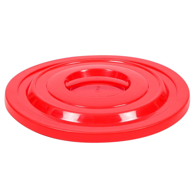 CHICHUMID Plástica Roja Para Basureros Exteriores Resistente Contra Olores Y Fácil Instalación