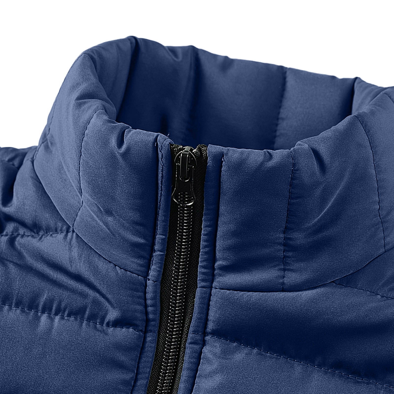FWSHANGMAO Gilet Matelassé Léger Homme - Veste Sans Manches Chaude Automne Hiver Avec Poches