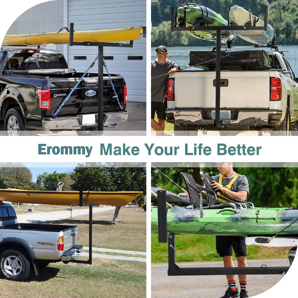 Trailer hitch extender for kayak sale