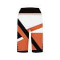 thumbnail image 4 of Ruimatai Women's High Waisted Printed Capri Pants Elastic Waist Side Slit Button Detail Cropped Pants with Pockets for Summer Daily Wear, 4 of 5