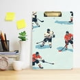 thumbnail image 2 of FORMRS Acrylic Clipboard with Low Profile Clip Standard A4 Letter Size, 12.5" x 9", Ice Play, 2 of 8