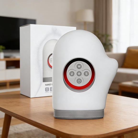 Hand Massager with Heat and Compression, Cordless Hand Massager, Finger Massager, 2025 Updated Carpal Tunnel Relief & Wrist Relief Massager, Gift for Women Men