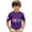 Dark Purple, variant on Coerni Tween Boys T-shirt American Football Supporter Graphic Print Short Sleeve Crewneck Tees Teen USA Fans Spirit Tops