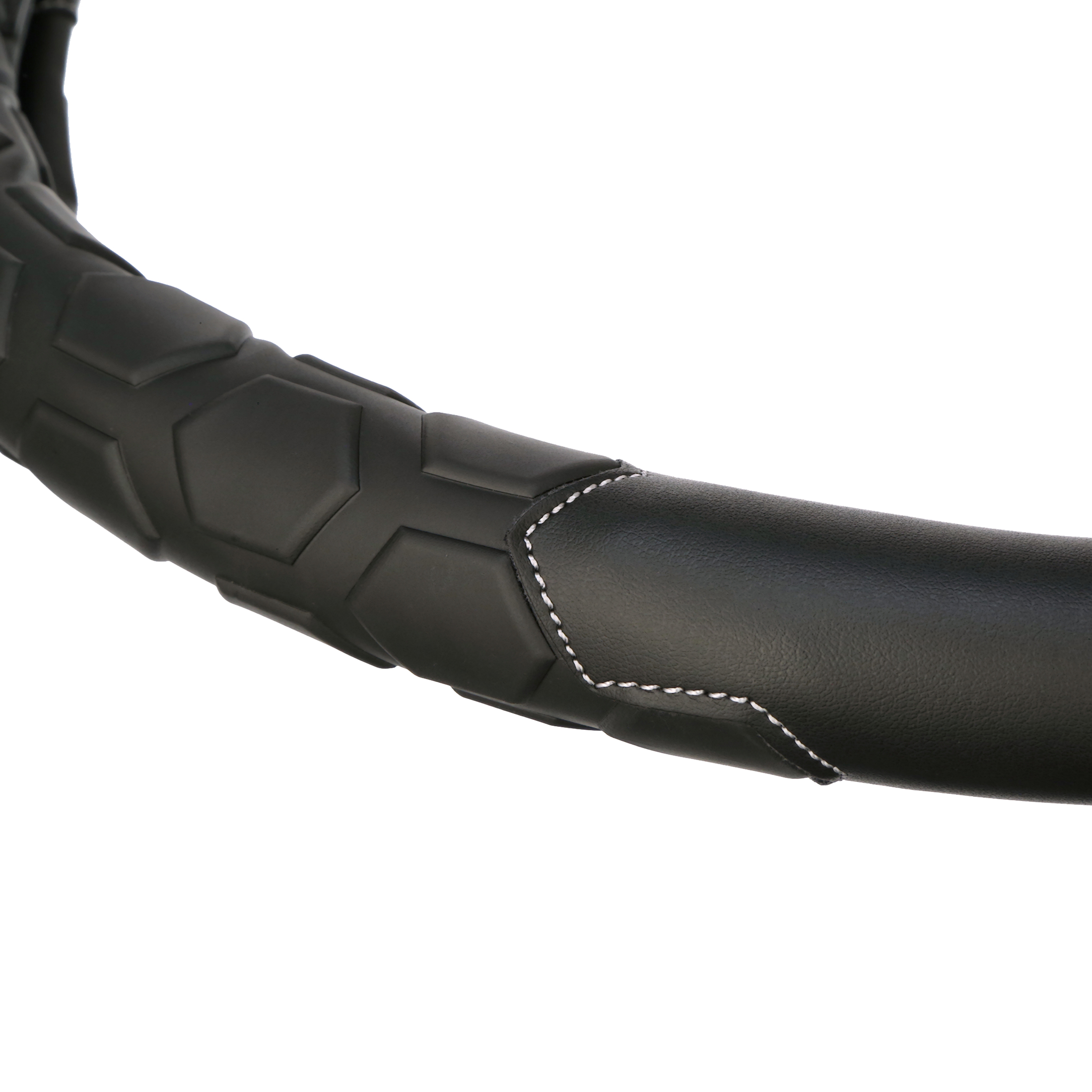Truck Tuff Heavy-Duty Steering Wheel Cover, Black photo 4