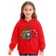 thumbnail image 2 of Sudadera con capucha para niños, sudadera con capucha de manga larga con estampado navideño, jersey para niños, blusa de poliéster para niños, 2 of 6