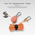 thumbnail image 4 of Accesorios para Acampar Reflectantes A Prueba Viento Ajustables Con Líneas Tensoras 4 Mm () Naranja, 4 of 4