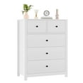 thumbnail image 6 of AOILE Modern 5-Drawer Dresser, Tall Storage Cabinet with Deep Drawers and Metal Handles for Bedroom, Entryway or Hallway, 6 of 8