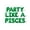 Green, variant on Letter Balloons - PARTY LIKE A PISCES 16" Inch Alphabet Letters Foil Mylar Balloon Birthday Party Banner (White)