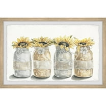 Parvez Taj Floral Bloom Arrangement Framed Painting Print