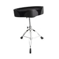 thumbnail image 3 of Drum Stool Adjustable Height Sponge Padded Soft Support Throne Drummer Aluminum Alloy, 3 of 5