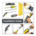 thumbnail image 5 of 360 Rotation Flat Spray Mop with Reusable 3/6 Microfiber Mop Pads Refills Mop For Hardwood Laminate Ceramic Tile Floor Cleaning ,Easy to Use, 5 of 5