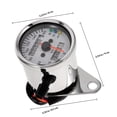 thumbnail image 2 of LIFKOME Motorbike Odometer Motorcycle Instrument Iron Retro Design 1Pack, 2 of 8