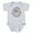 Heather Gray, variant on CafePress - Pumpkin T Shirt - Cute Infant Bodysuit Baby Romper - Size Newborn - 24 Months