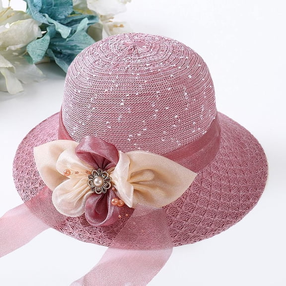 Kelon Fresh Style Wide Brim Sun Hat, Breathable Cooling Basin Headwear, Seaside Beach Travel Essentials, One Size Sun Hats