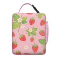 thumbnail image 6 of Strawberry Lunch Box Insulated Lunch Bag Box Women Men Reusable Cute Meal Bag for Travelers Cooler Tote Bag Lunchbox for Office School Picnic, 6 of 6