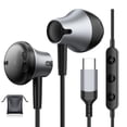 thumbnail image 1 of Auriculares USB C Gsangoo con cable y micrófono para Samsung Galaxy S25, 1 of 7