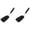 X-Black 2PCS, variant on U‌YUH 600°F Heat-Resistant Silicone Spatula Non-Scratch Flexible Turner with Ergonomic Grip | Grill, Pan-Fry, Bake Burgers/Pancakes/Stir-Fry (Dishwasher-Safe)‌
