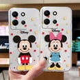 thumbnail image 4 of Clear Phone Case For Infinix NOTE 10 11 12 30 30i SMART 5 6 7 ZERO CAMON 19 20 PRO Case Shell Mickey Minnie Mouse Anime Cartoon, 4 of 5