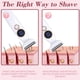 thumbnail image 3 of Women's 5-in-1 Multifunctional Shaving Kit, Wet & Dry Electric Shaver Painless Hair Removal for Face Body Bikini, 3 of 5
