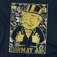thumbnail image 2 of Monopoly Own Women's T Shirt, Navy, Large, 2 of 6