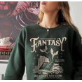 thumbnail image 5 of Fantasy Readers Society Sweatshirt - Vintage Romance Readers Sweater, Bookish Crewneck, 5 of 6