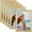Gold, variant on 5x7 Picture Frames (White, 6 Pack), Beautifully Detailed Molding, Contemporary Picture Frame Set, Wall Mount or Table Top, Inspirations Collection