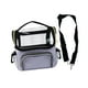 thumbnail image 2 of Bolsa de maquillaje, soporte transparente para brochas de maquillaje, impermeable, portátil, profesional, bolsa de cosméticos de viaje, organizador de violeta, 2 of 8