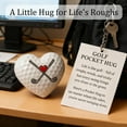 thumbnail image 5 of KeirineCC Golf Pocket Hug,1PCS Inspirational Golf Gift with Encouraging Message Card, Small Gift for Golf Lovers, Motivational Golf Ball Marker,Thoughtful Golf Present for Men and Women, 5 of 9
