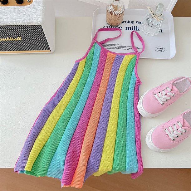 Vestido de chaleco para niños, vestido de moda, vestido de punto de tesoro para mujer, vestido de chaleco para niñas