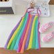 thumbnail image 1 of Vestido de chaleco para niños, vestido de moda, vestido de punto de tesoro para mujer, vestido de chaleco para niñas, 1 of 6