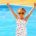 thumbnail image 2 of 1pc niños cherry estampado vestido de correa vestido casual vestido sin mangas para niñas, 2 of 6
