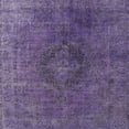 thumbnail image 1 of Ahgly Company Machine Washable Indoor Square Industrial Modern RebeccaPurple Area Rugs, 8' Square, 1 of 7