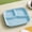 Blue, variant on VAJUSO Plastic Three-Compartment Plate, 10 脳 9 in, Thickened, Heat-Resistant, Home Breakfast / Fruit / Salad Plate, Green Kitchen Utensils