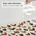 thumbnail image 6 of Easygdp Roosters And Chickens Microfiber Absorbent Dish Drying Pad,Kitchen Drying Mat,Can Be Hung, Strong Water Absorption Capacity,Quick Drying, 6 of 9