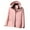 Pink, variant on ZQUUVOU Waterproof Rain Jacket for Men Solid-Color Fashionable Zipper Pocket Windbreaker Detachable Hood Long Sleeve Casual Outwear Jacket Blue
