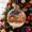 B, variant on Christmas Dance Party Decorations, Wuztai 2D Christmas Ornaments Pendants Festive Ball Decor, Lightweight Hanging Decor for Holiday Party Tree Mantel