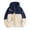 Coffee, variant on Men’s Sun Protection Color Block Jacket Waterproof Lightweight Full Zip Hoodie for Running Travel Outdoors Size 5XL White