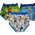 thumbnail image 2 of Hanes - Caleçons Courts Star Wars pour Petits Garçons, Lot de 3, Taille 4, 2 of 2