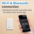 thumbnail image 2 of Interruptor inteligente Wi‑Fi Shelly Plus Wall Dimmer, paquete de 2, 2 of 7